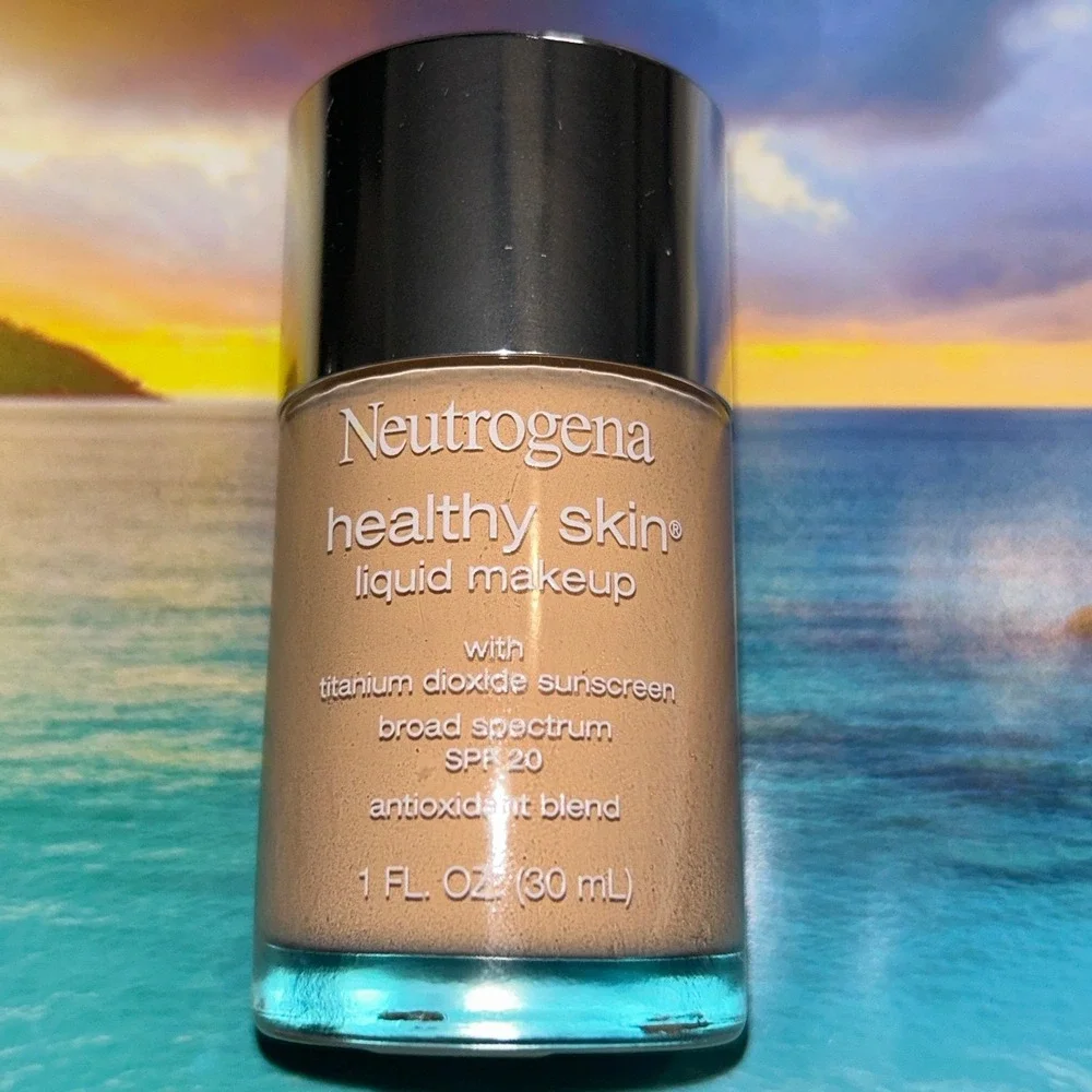 Neutrogena Foundation Healthy Skin Liquid Makeup SPF 20 Nude 40 1oz 30ml New